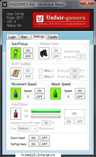 multihack - bot beta 1.5 
dll scan: (0/42) virustotal - free online virus, malware and url scanner
